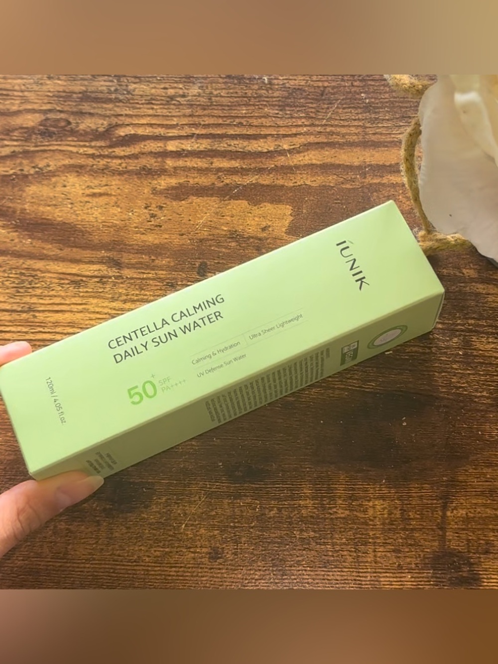 Unik Centella Calming Daily Sun Water - Korean Sunscreen SPF 50